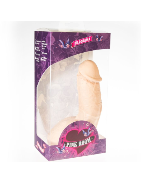 PINK ROOM - ELIAN DILDO REALÍSTICO NATURAL 17.5 CM