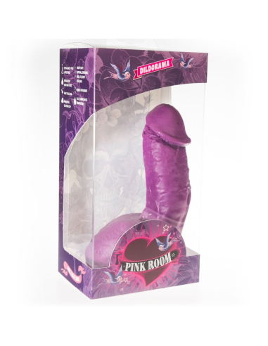 PINK ROOM - ELIAN DILDO REALÍSTICO LILA 17.5 CM