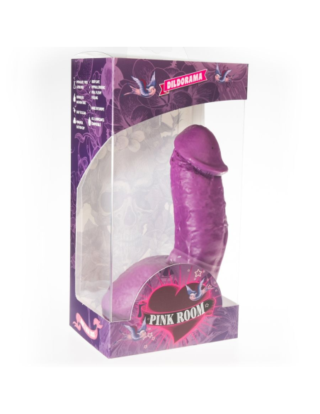 PINK ROOM - ELIAN DILDO REALÍSTICO LILA 17.5 CM