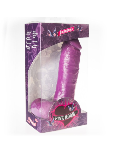 PINK ROOM - ANTON DILDO REALÍSTICO LILA 21.5 CM