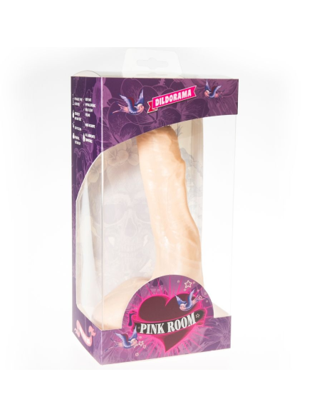 PINK ROOM - NILO DILDO REALÍSTICO NATURAL 23 CM