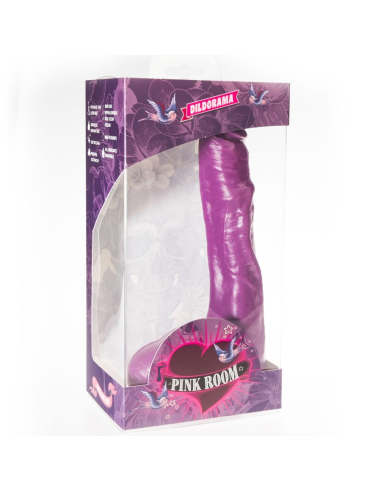 PINK ROOM - NILO DILDO REALÍSTICO LILA 23 CM