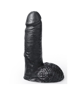 HUNG SYSTEM - DILDO REALISTA COLOR NEGRO CESAR 19 CM