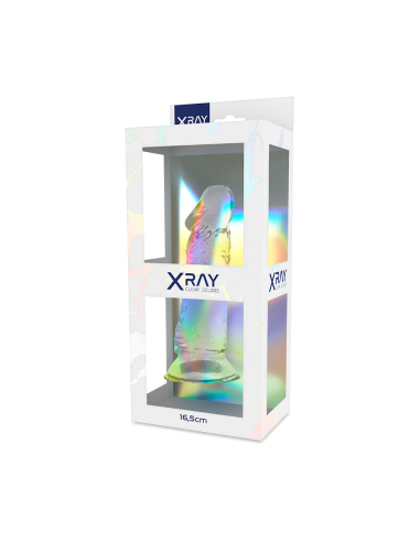 XRAY CLEAR DILDO TRANSPARENTE 16.5CM X 4CM