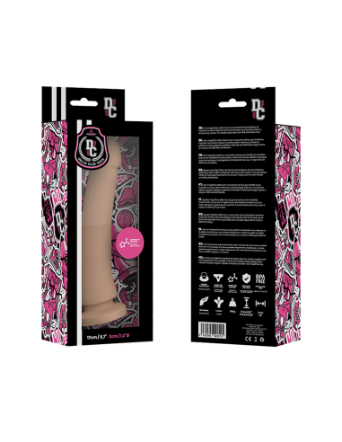 DELTA CLUB - DILDO REALISTA NATURAL SILICONA MEDICA 17 CM -O- 3 CM