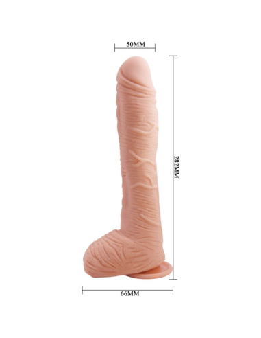 BAILE - ALEX DILDO PIEL REALISTA 27 CM