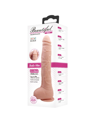 BAILE - DILDO REALÍSTICO FLEXIBLE