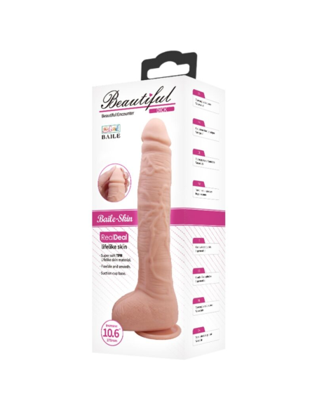 BAILE - DILDO REALÍSTICO FLEXIBLE