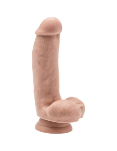 GET REAL - DILDO 12 CM CON TESTÍCULOS NATURAL