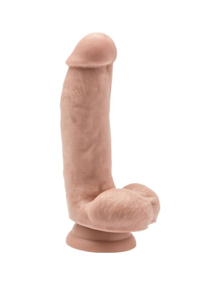 GET REAL - DILDO 12 CM CON TESTÍCULOS NATURAL