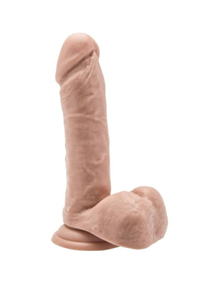 GET REAL - DILDO 18 CM CON TESTÍCULOS NATURAL