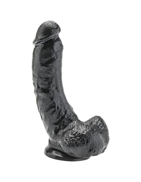 GET REAL - DILDO 20,5 CM CON TESTÍCULOS NEGRO