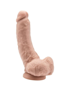 GET REAL - DILDO 20,5 CM CON TESTÍCULOS NATURAL