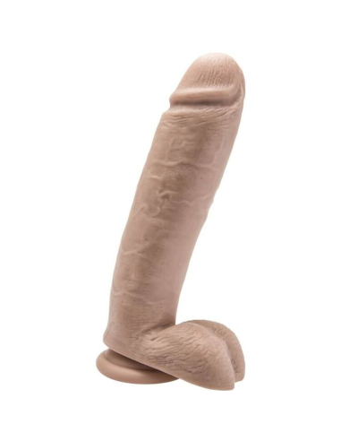 GET REAL - DILDO 25,5 CM CON TESTÍCULOS NATURAL