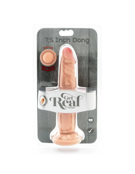 GET REAL - DUAL DENSITY DONG 19 CM NATURAL