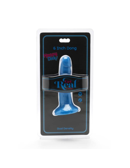 GET REAL - HAPPY DICKS DONG 12 CM AZUL