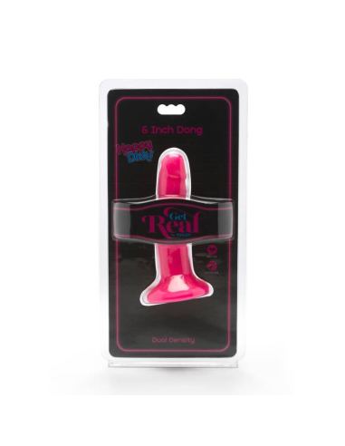 GET REAL - HAPPY DICKS DONG 12 CM ROSA