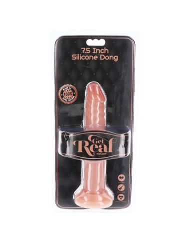 GET REAL - DONG SILICONA 19 CM NATURAL