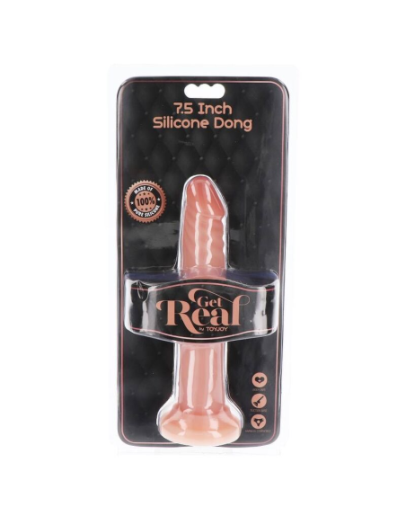 GET REAL - DONG SILICONA 19 CM NATURAL