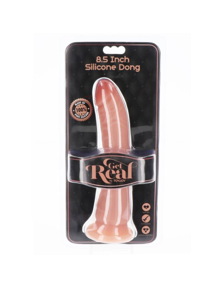 GET REAL - DONG SILICONA 21 CM NATURAL