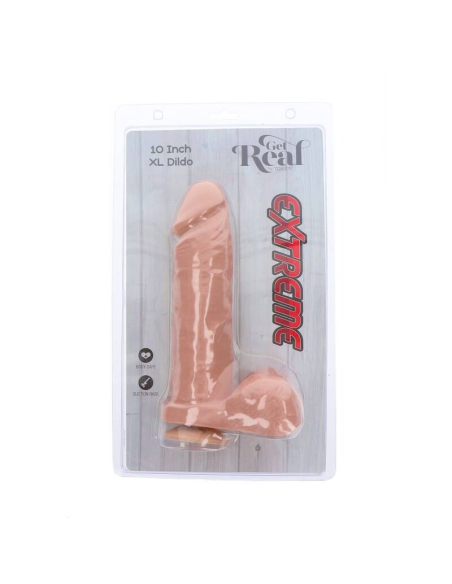 GET REAL - EXTREME XL DILDO 25,5 CM NATURAL