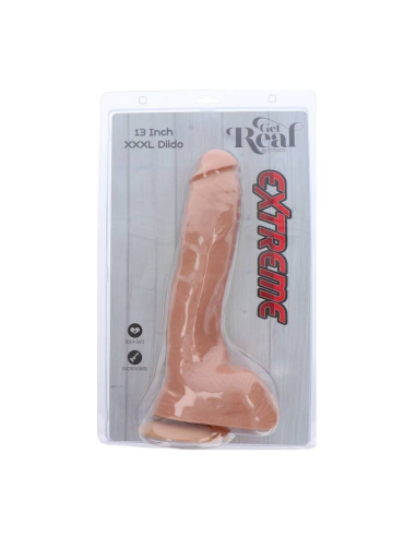 GET REAL - EXTREME XXXL DILDO 34 CM NATURAL
