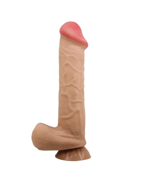 PRETTY LOVE - SLIDING SKIN SERIES DILDO REALÍSTICO CON VENTOSA PIEL DESLIZANTE 26 CM