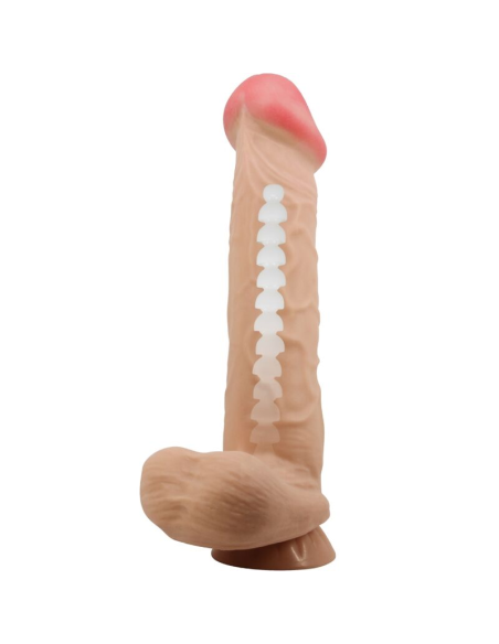 PRETTY LOVE - SLIDING SKIN SERIES DILDO REALÍSTICO CON VENTOSA PIEL DESLIZANTE 26 CM