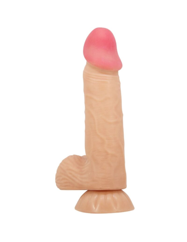 PRETTY LOVE - SLIDING SKIN SERIES DILDO REALÍSTICO CON VENTOSA PIEL DESLIZANTE 20.6 CM
