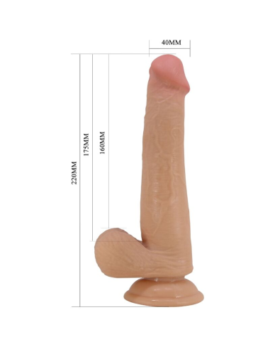 PRETTY LOVE - TALLEN DILDO REALÍSTICO 22 CM NATURAL