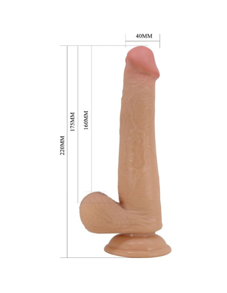 PRETTY LOVE - TALLEN DILDO REALÍSTICO 22 CM NATURAL