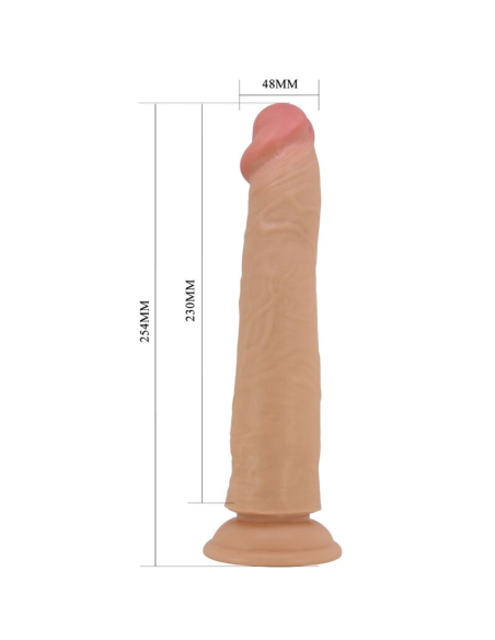 PRETTY LOVE - SHARIFE DILDO REALÍSTICO 25 CM NATURAL