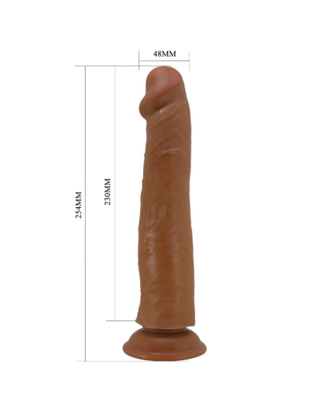 PRETTY LOVE - SHARIFE DILDO REALÍSTICO 25 CM MULATO