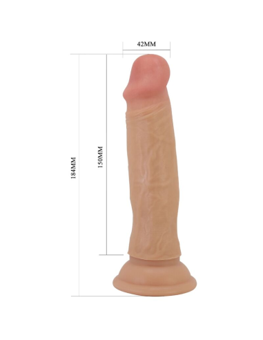 PRETTY LOVE - QUENTIN DILDO REALÍSTICO 18 CM NATURAL