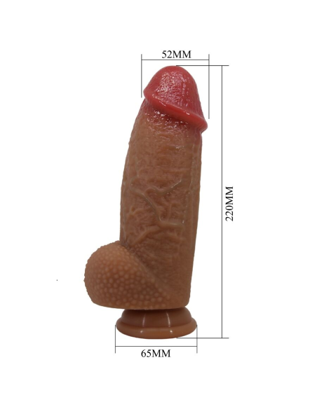 PRETTY LOVE - ACHILLE DILDO ULTRA REALÍSTICO 22 CM