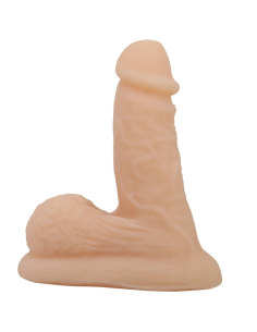 PRETTY LOVE - WILDON DILDO ULTRA REALÍSTICO Y ELÁSTICO 10 CM NATURAL