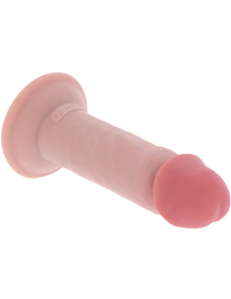 GET REAL - DILDO DELUXE DONG GRUESO DE DOBLE DENSIDAD TPE 15 CM