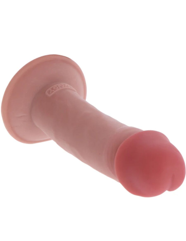 GET REAL - DILDO DELUXE DONG GRUESO DE DOBLE DENSIDAD TPE 18 CM