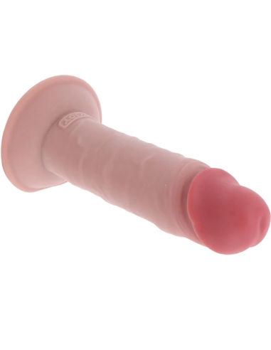 GET REAL - DILDO DELUXE DONG GRUESO DE DOBLE DENSIDAD TPE 20 CM