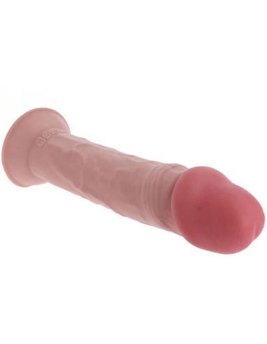 GET REAL - DILDO DELUXE DONG GRUESO DE DOBLE DENSIDAD TPE 35.5 CM