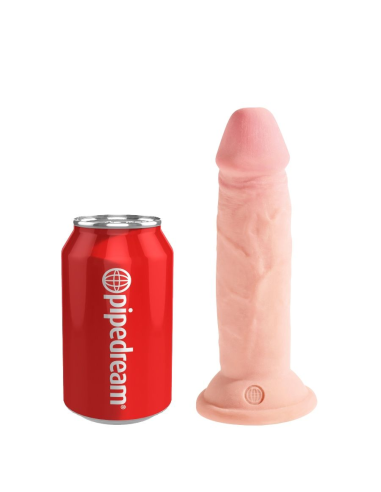 KING COCK - DILDO TRIPLE DENSIDAD 15 CM
