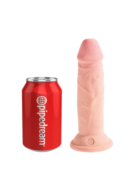 KING COCK - DILDO TRIPLE DENSIDAD 15 CM