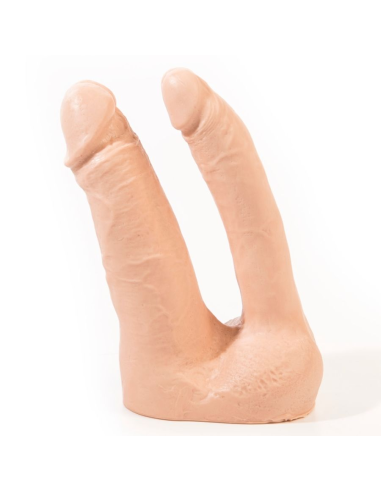 PINK ROOM - ARTHUS DILDO DOBLE REALÍSTICO NATURAL 17CM-15.5CM