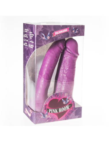 PINK ROOM - ARTHUS DILDO REALÍSTICO LILA 17CM-15.5CM