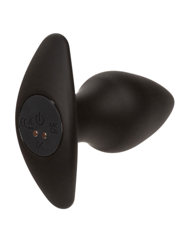 CALEXOTICS - ROCK BOTTOM PERFECT PLUG ANAL 10 VIBRACIONES SILICONA NEGRO