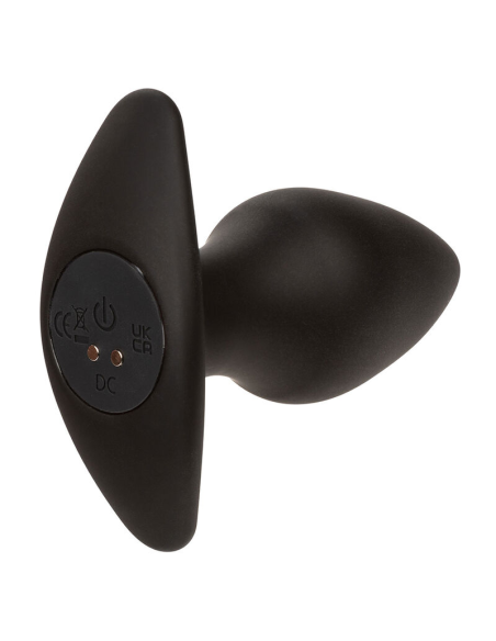 CALEXOTICS - ROCK BOTTOM PERFECT PLUG ANAL 10 VIBRACIONES SILICONA NEGRO
