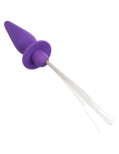 CALEXOTICS - SOUTHERN LIGHTS LIGHT UP PLUG ANAL CON LUCES 10 VIBRACIONES SILICONA VIOLETA