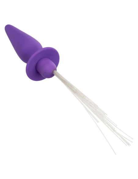 CALEXOTICS - SOUTHERN LIGHTS LIGHT UP PLUG ANAL CON LUCES 10 VIBRACIONES SILICONA VIOLETA