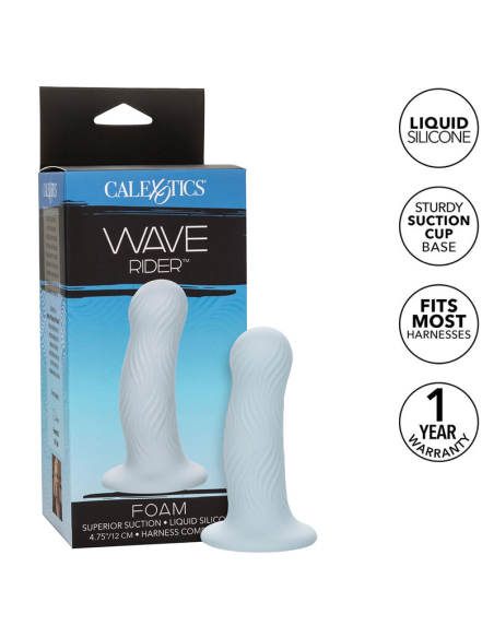 CALEXOTICS - WAVE RIDER PLUG ANAL ESPUMA AZUL