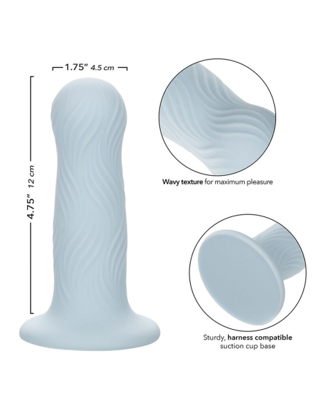 CALEXOTICS - WAVE RIDER PLUG ANAL ESPUMA AZUL